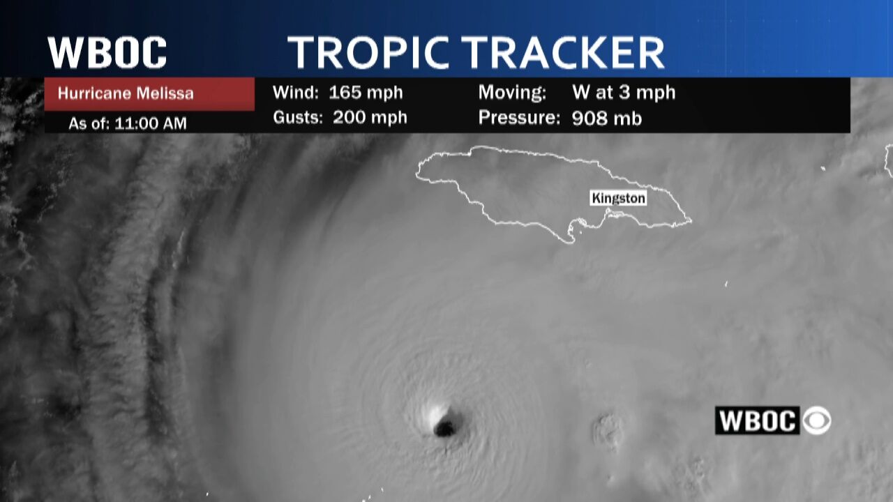 Hurricane Melissa Now Category 5; Jamaica In Crosshairs